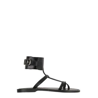 K.Jacques Flat Sandals, female, Black, Size: 9 US Caravelle Sandal
