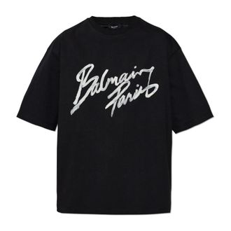 Balmain Mujer, Camisetas, Negro, Talla: S