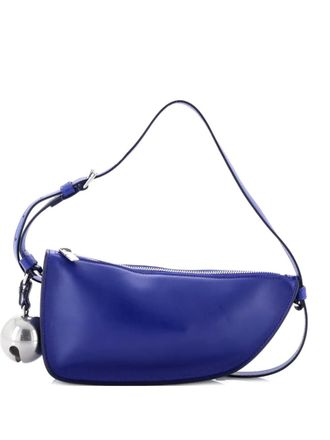 Burberry Shield Sling Shoulder Bag Leather Mini crossbody bag - Blauw