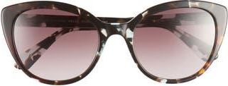 Kate Spade New York amberlees 55mm gradient eat eye sunglasses in 05Mu-Ha at Nordstrom Rack