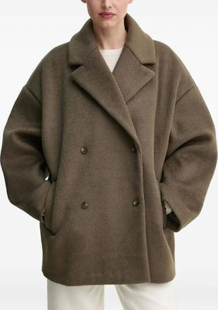 Day Birger Et Mikkelsen Jas met dubbele rij knopen - Bruin