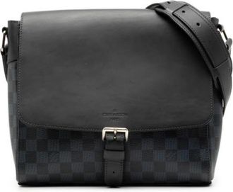 Louis Vuitton Pre-owned Fabric Crossbody Tas - Dames - Vintage Schoudertas - Zwart - ONE Size - Vintage