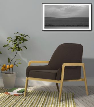 HOME AFFAIRE Sessel »Braga« wahlweise mit Gestell aus Eiche in dunkel oder Buchenholz in hell