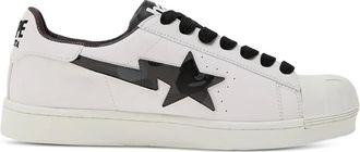 A Bathing Ape Sneakers con applicazione - Bianco