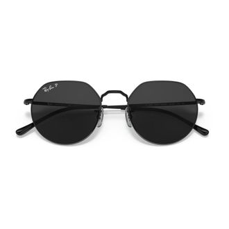 Ray-Ban Rb 3565 Jack Zonnebrillen - unisex - Zonnebrillen - Zwart - 55 MM - Accessoires
