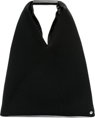 Maison Margiela Japanse Kleine Handtas Klassiek - Dames - Shoppers - Zwart - ONE Size - Leer - Tassen