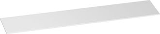 Marcel Breuer Tide topblad - 220x46x2cm - zonder kraangaten - Finestone wit