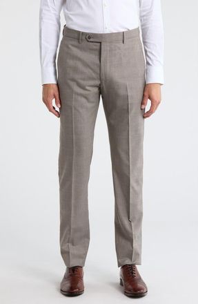 Zanella Noah Cotton Dress Pants in Espresso at Nordstrom Rack, Size 35 X R