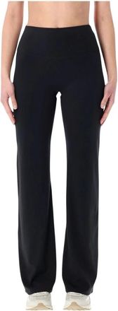 Nike Zenvy High-Waisted Flared Leggings - Dames - Trainingsbroeken - Zwart - S - Nylon - Fitness