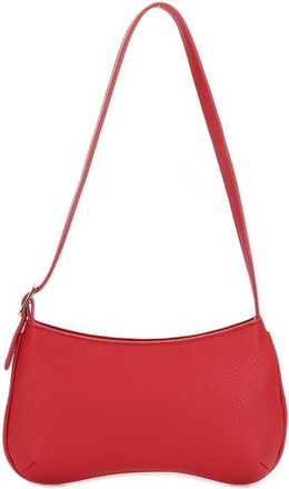 Mali + Lili Imani Recycled Vegan Leather Shoulder Bag in Red at Nordstrom