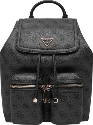 Guess Manhattan II Flap Rugzak - Dames - Rugzakken - Grijs - ONE Size - Tassen