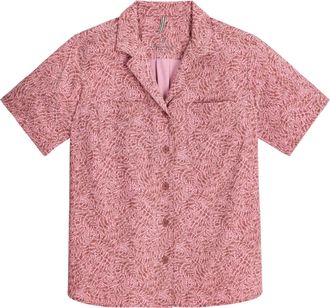 Royal Robbins Womens Spotless Evolution Meadow Shirt Pink XL