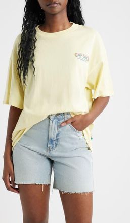 Rip Curl Surf Revival Heritage Relaxed Graphic T-Shirt in Yellow at Nordstrom, Size X-Large