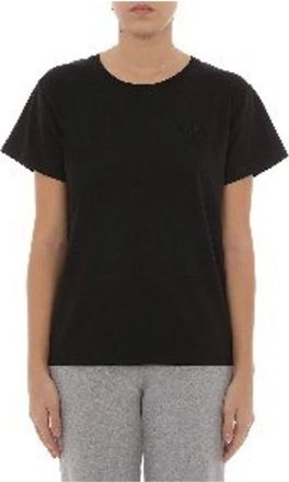 Moschino Tops, Dames, Zwart, S, Katoen, T-shirt