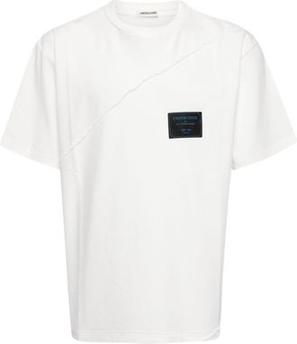 Undercover logo-appliqu&eacute; cotton T-shirt - men - Cotton - 4 - White