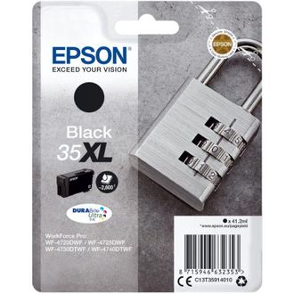 Epson Padlock C13t35914020 Cartucho De Tinta 1 Pieza(s) Original Alto Rendimiento (xl) Negro