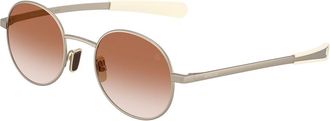 Moncler ME4016 CENTRO 100313 Mens Sunglasses Brown Size 50