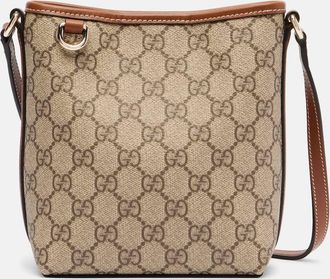 Gucci GG Emblem Small bucket bag