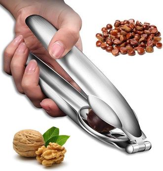 OEM Cascanueces, Pinzas Para Casta&ntilde;as, Pinzas Para Casta&ntilde;as, Acero Inoxidable, Cascanueces Para Casta&ntilde;as, Cascanueces, Cascanueces, Plata