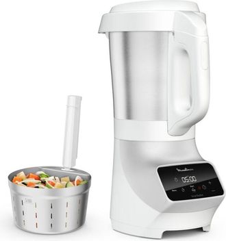 Moulinex Batidora De 2 Litros Y 1100 W Con Funci&oacute;n De Calentamiento - Lm926b00 - Moulinex