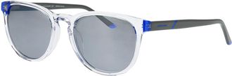 Jaguar 37184 Polarized 8100 Mens Sunglasses Clear Size 53