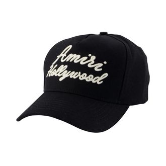 Amiri Hollywood Canvas Hat - Heren - Petten - Zwart - ONE Size - Katoen - Accessoires