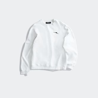 Canada Goose Snow Goose by Canada Goose Dawn Crew Relaxed-Graphic (Men, Optical Earth, L)