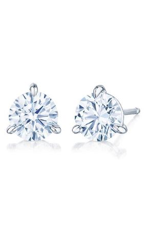 Kwiat Platinum Set Round Cut Diamond Stud Earrings - 1.25 ctw at Nordstrom