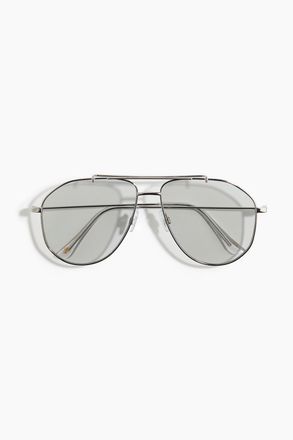 H&M Sonnenbrille im Pilotenlook - Silberfarben