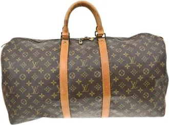 Louis Vuitton Pre-owned Weekend Bags, unisex, Brown, Size: ONE SIZE Pre-owned Keepall Bag