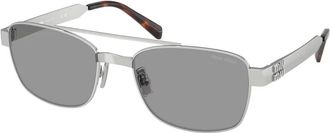 Miu Miu MU C52S Zonnebril - Dames - Accessoires - Grijs - Maat: 56 MM