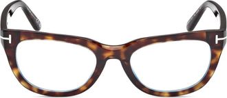 Tom Ford Eyewear Occhiali cat-eye - Marrone