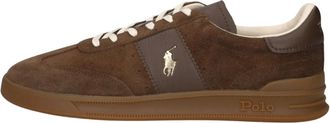 Polo Ralph Lauren Heritage Aera Sneakers - Heren - Sneakers - Bruin - 42 EU - Leer - Schoenen