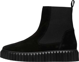 Voile Blanche Suede Chelsea boots Beth - Dames - Chelseaboots - Zwart - 40 EU - Schoenen