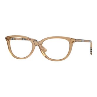 Burberry Glasses, female, Beige, Size: 52 MM Cat-Eye Eyeglasses