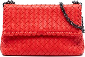 Bottega Veneta Pre-owned Bottega Veneta Small Nappa Intrecciato Olimpia Shoulder Bag Ladies XB6NI6ITGAYLL51R