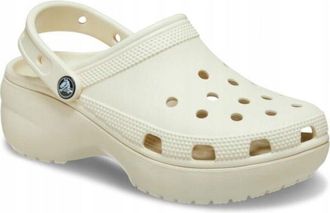 Crocs Classic Plataforma Clog Mujer 206750 W8 I Eu 385 Hueso
