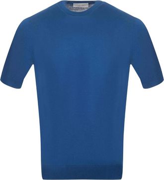 FILIPPO DE LAURENTIIS T-shirt girocollo a maniche corte - Blu