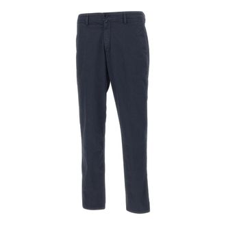 Peuterey Chinos, male, Blue, Size: 2XL Hoy Trousers