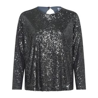 Saint Tropez Dames, Blouses & Shirts, Grijs, Maat: XL Poliester