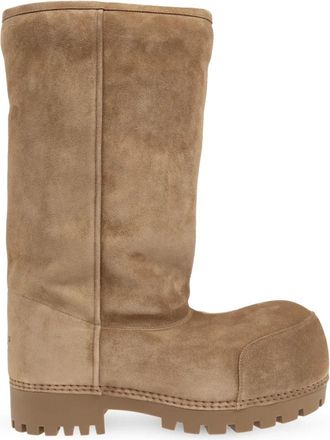Balenciaga Alaska Snow Boots - Dames - Winterlaarzen - Beige - 38 EU - Leer - Schoenen