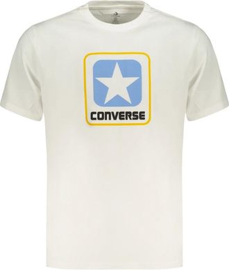 Converse T-shirt met korte mouwen - Heren - T-shirts - Wit - M - Tops