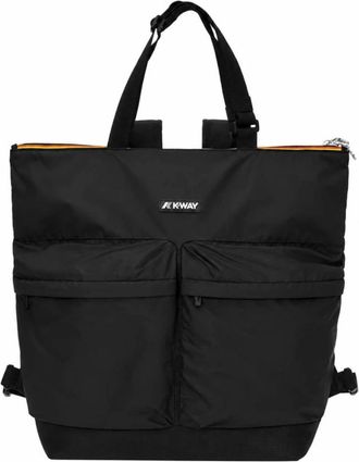 K-Way Noam Shopping Bag - Dames - Shoppers - Zwart - ONE Size - Polyester - Tassen