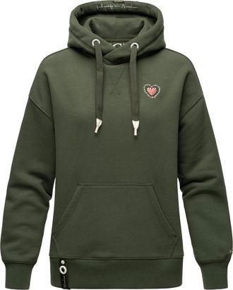 Navahoo Dames Hoodie Goldfee - Warme Capuchontrui met Kangoeroezak