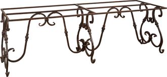 Biscottini International Base Para Mesa De Hierro L231xpr82xh74 Cm