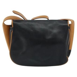 Celine Pre-owned Cross Body Bags, female, Black, Size: ONE SIZE Pre-owned Vintage Cross Body Bag