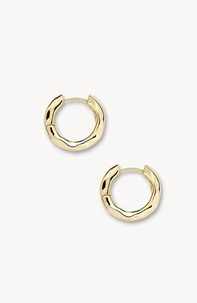 Machete Jewelry Petite Wavy Hoops in Gold at Nordstrom