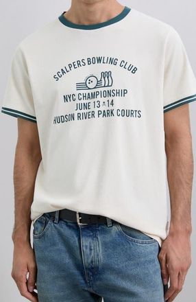 Scalpers Bowling Tee in Darkduck at Nordstrom, Size Xx-Large Eu