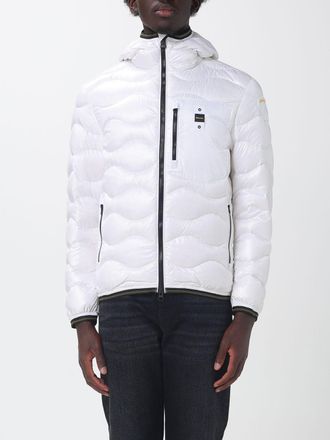Blauer Water-Repellent Quilted Nylon Hooded Down Jacket with Elastic Cuffs