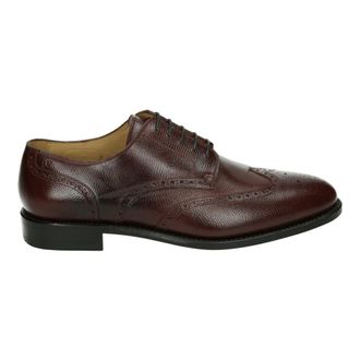 Greve Bordeaux Business Schoenen met Leren Zool - Heren - Nette schoenen - Bruin - 44 EU - Leer - Schoenen